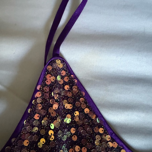 Allegra K Purple Sequin Dress - S🔥🔥 - Picture 5 of 9